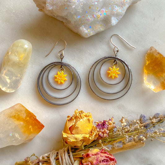 Orbiting the Sun Earrings